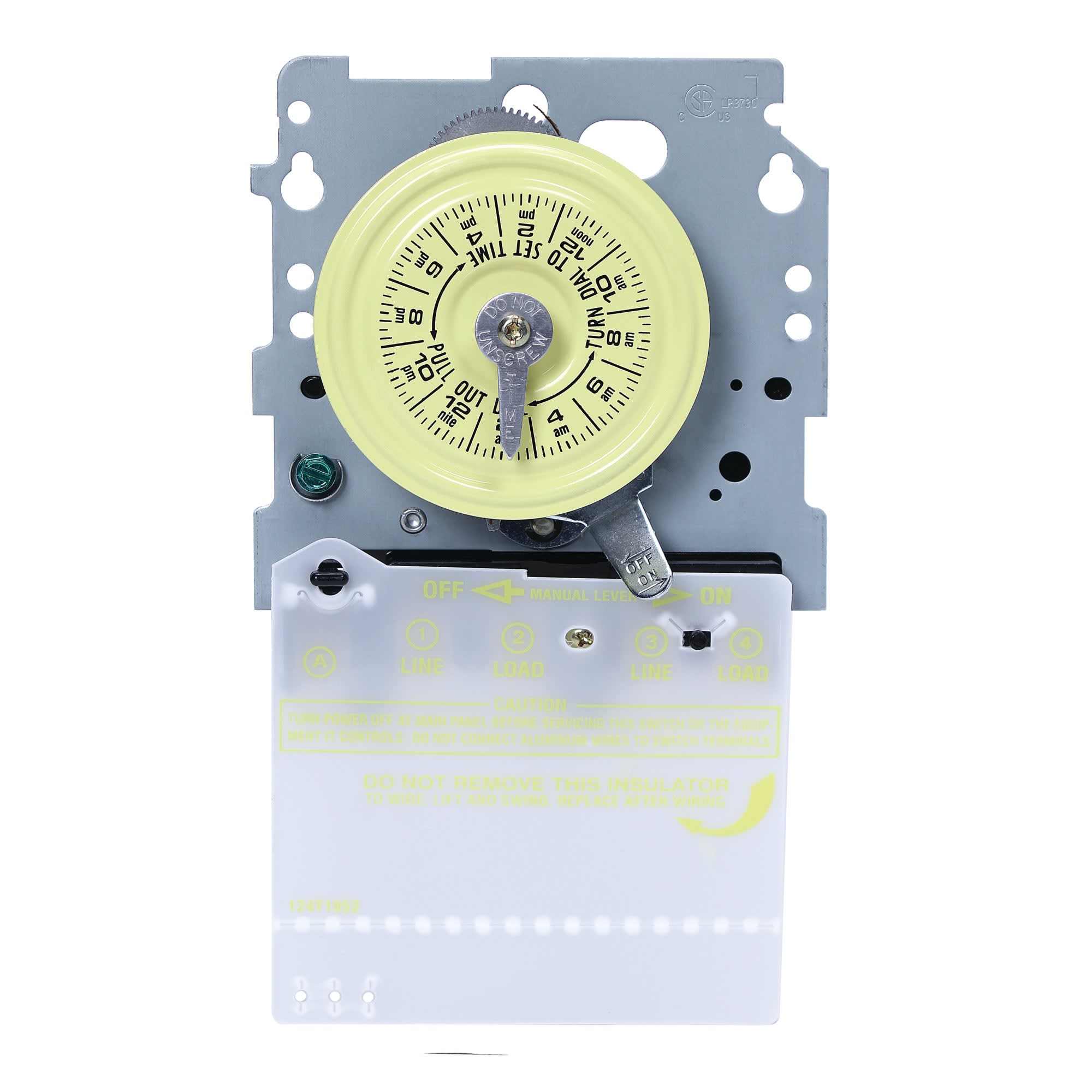 Intermatic 208 - 277VAC 40A 24 Hr Mechanical Timer Switch | T104M - Pool Automation - img - 1