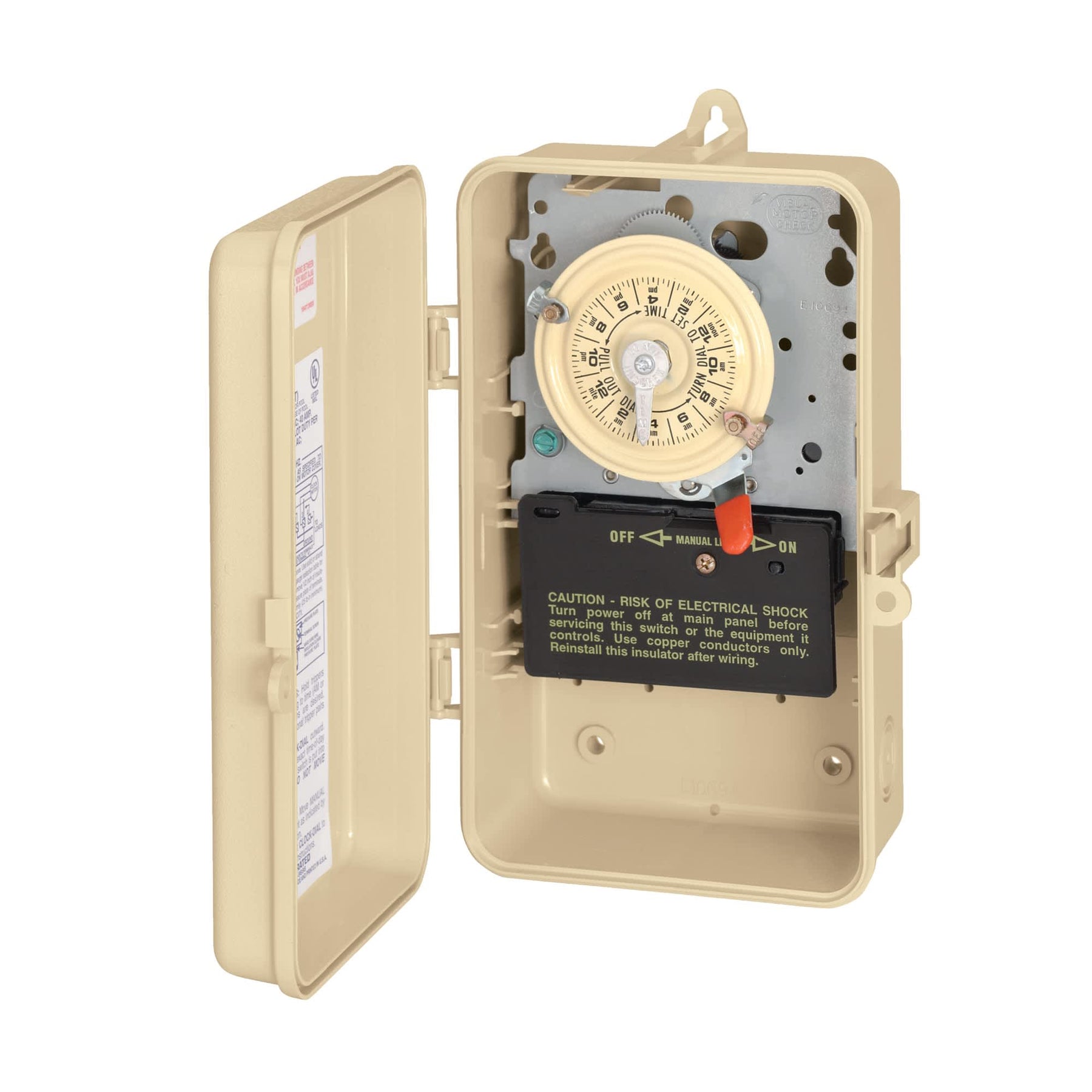 Intermatic 24 - Hour 120V Mechanical Time Switch, Spst | T101P3 - Pool Automation - img - 1