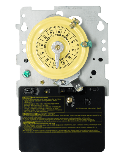 Intermatic T100 24-Hour DPST Mechanical Time Switch Mechanism, 120V T103M - Pool Automation - img-1