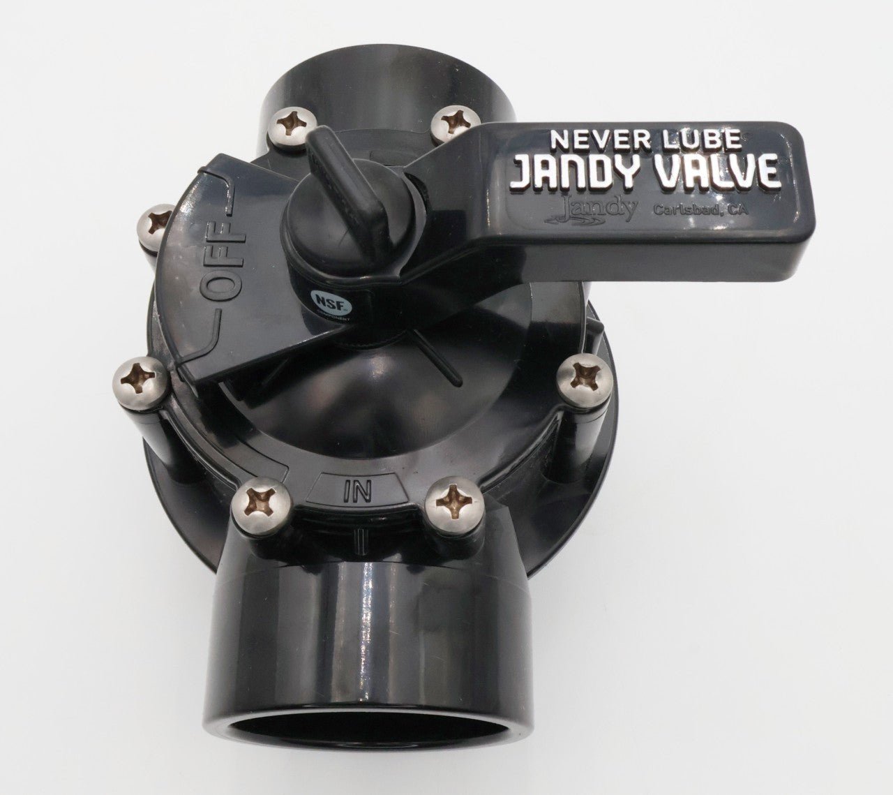 Jandy 2" - 2 1/2" Neverlube Positive Seal 2 - Port Diverter Valve 4716 - Plumbing Valves - img - 2