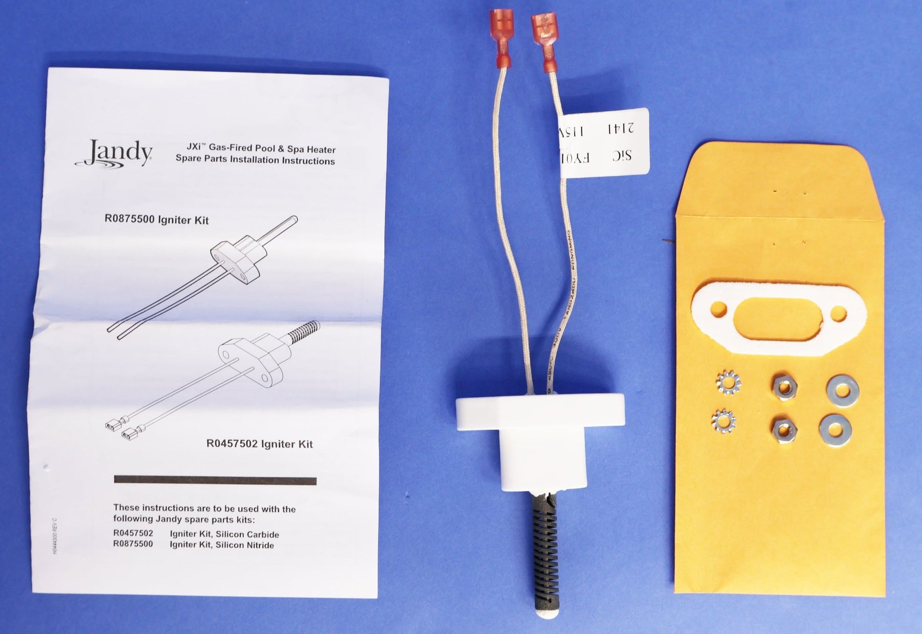 Jandy JXi Igniter Kit for Model 200/260/400 R0457502 - Heater Parts - img - 1