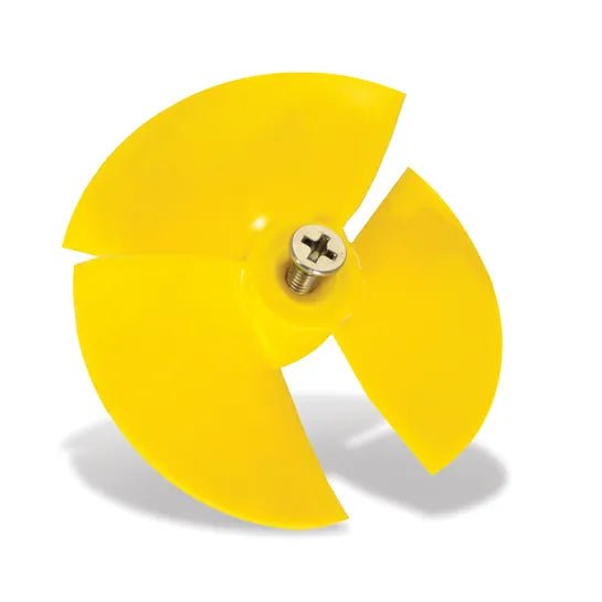 Maytronics Dolphin Yellow Impeller w/ Screw | 9995269-R1 - Cleaner Parts - img-1