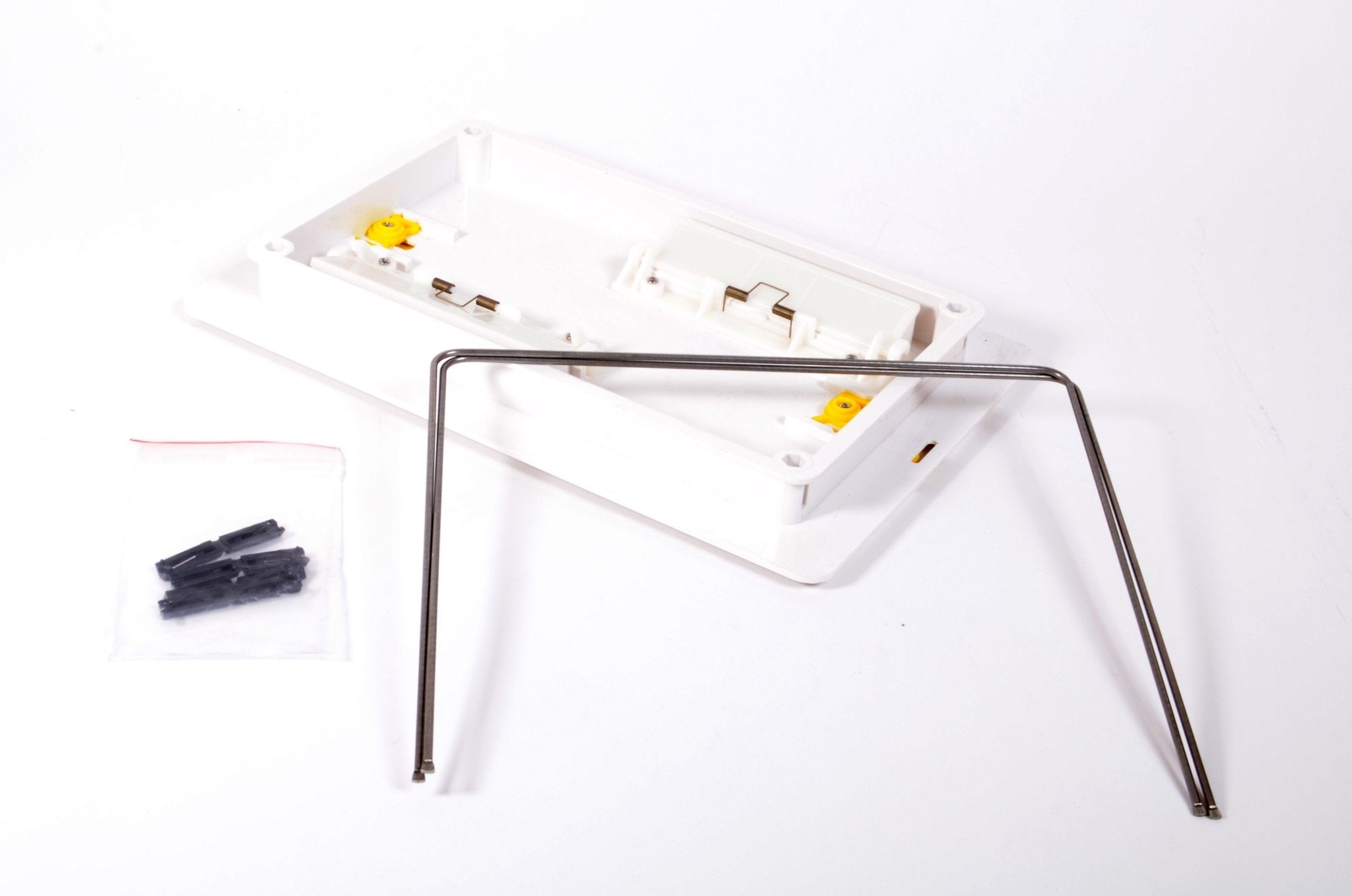 Maytronics White Bottom Lid Assembly and Support for Dolphin Robotic Pool Cleaners 9995550 - Cleaner Parts - img-1