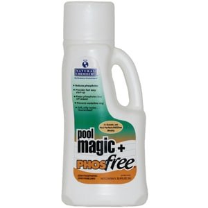 Natural Chemistry Pool Magic + PHOSfree Phosphate Remover, 1 L Bottle | 15141NCM - NaturalChemistry - img - 1