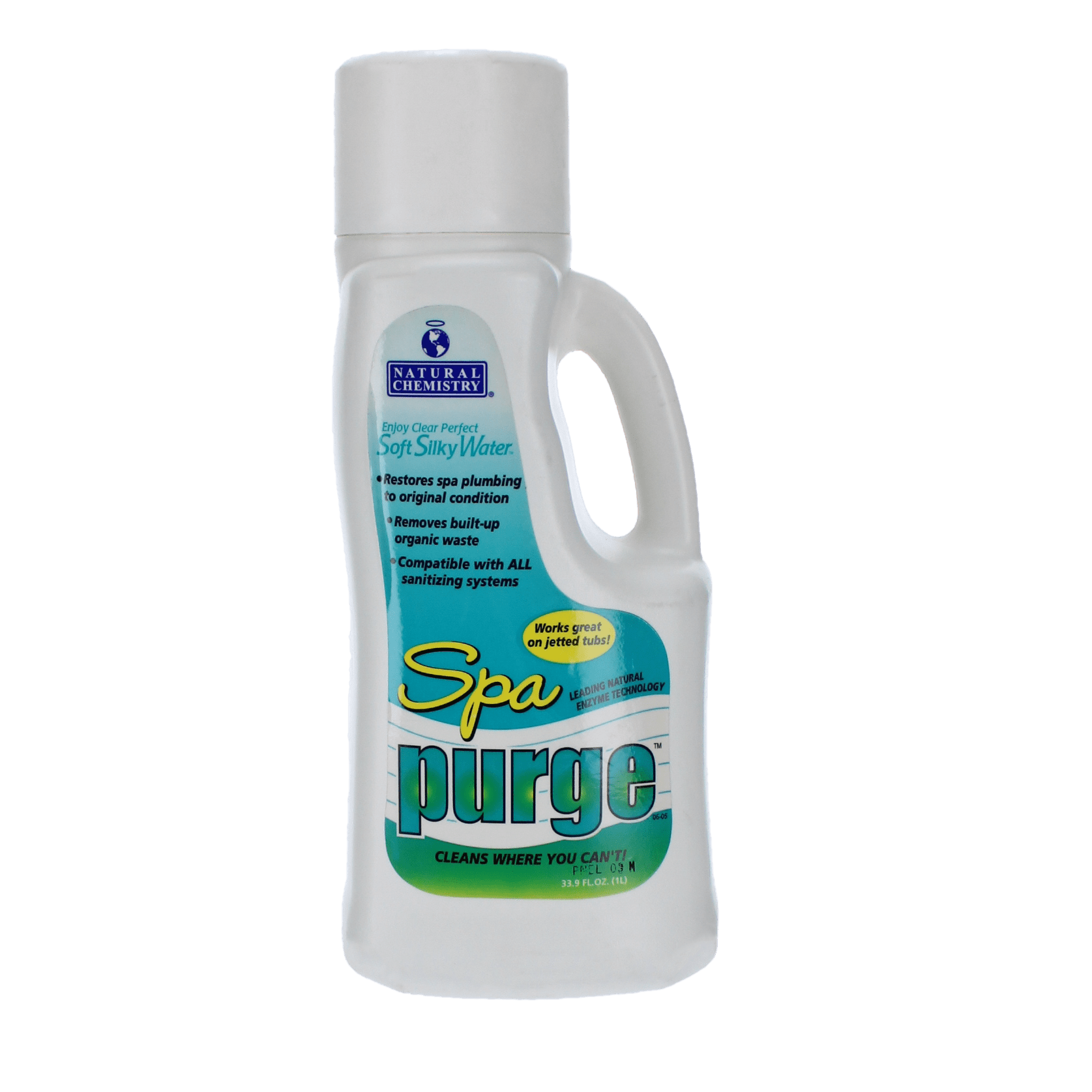 Natural Chemistry Purge Spa Plumbing Cleaner, 1 L Bottle | 14137NCM - Chems - img - 1