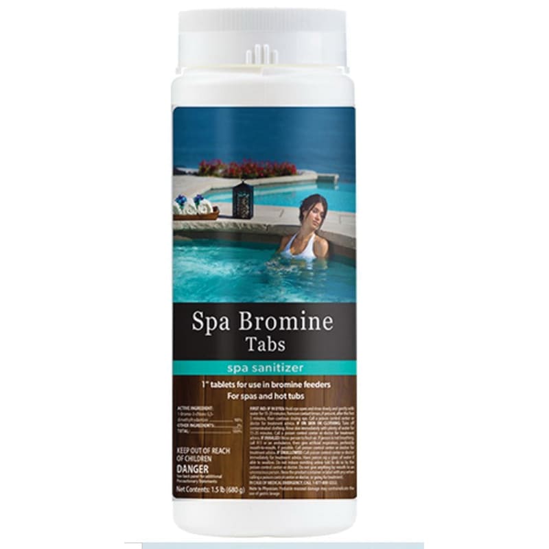 Natural Chemistry Spa Bromine Tablets, 1.5 lb Bottle | 14229NCM - NaturalChemistry - img - 1