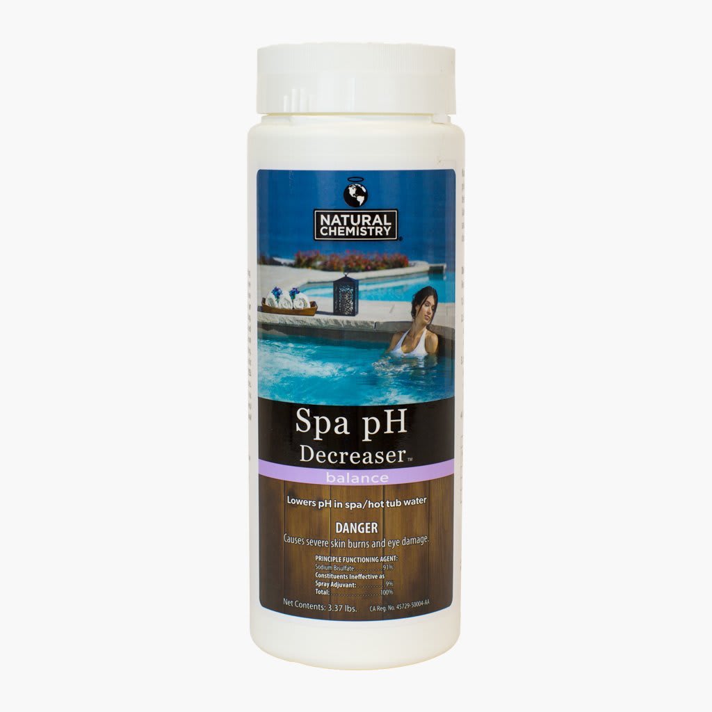 Natural Chemistry Spa pH Decreaser, 3.37 lb Bottle | 14203NCM - NaturalChemistry - img - 1