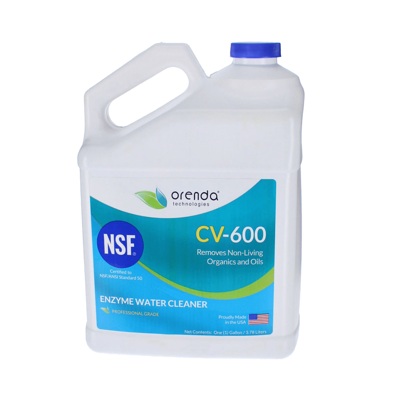 Orenda Cv - 600 Enzyme Water Cleaner, 1 Gal Bottle | ORE - 50 - 134 - Chems - img - 1