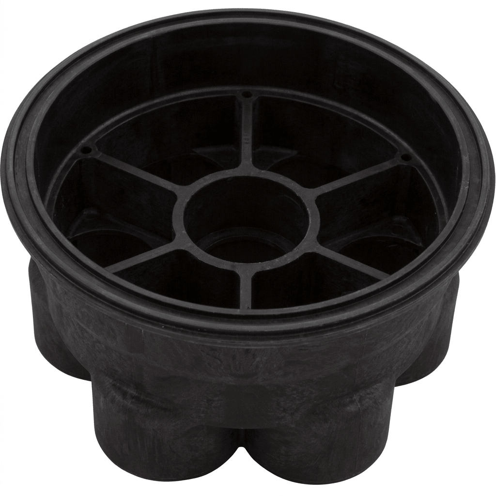 Paramount 2" 6-Port Water Valve Base 005-302-4032-03 - In Floor Cleaning Systems - img-1