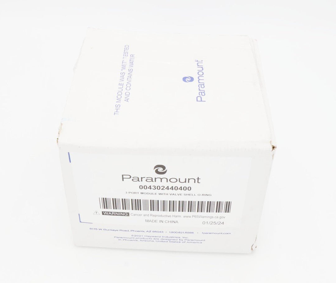 Paramun Shell Paramount 3 Port Module with Valve Shell O-Ring 004-302-4404-00