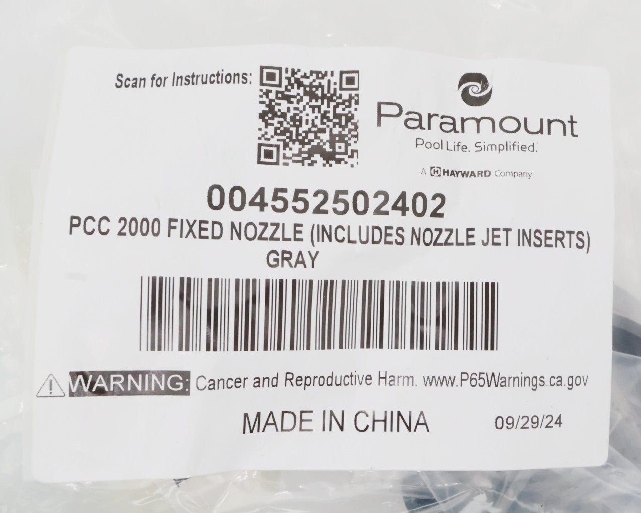 Paramount PCC2000 Grey Fixed Nozzle 004 - 552 - 5024 - 02 - Pop - Up Heads - img - 6