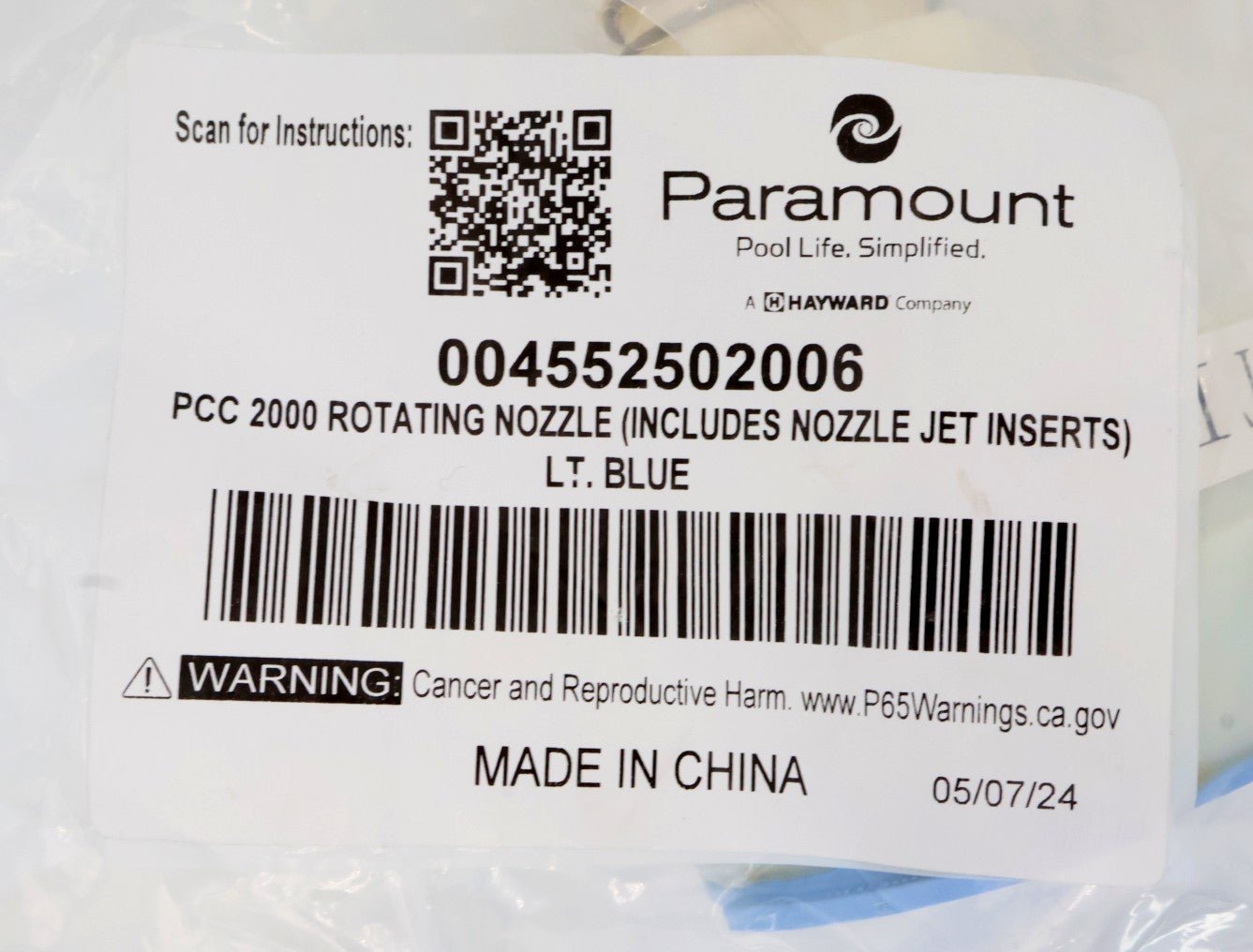 Paramount PCC2000 Light Blue Rotating Nozzle 004 - 552 - 5020 - 06 - Pop - Up Heads - img - 6