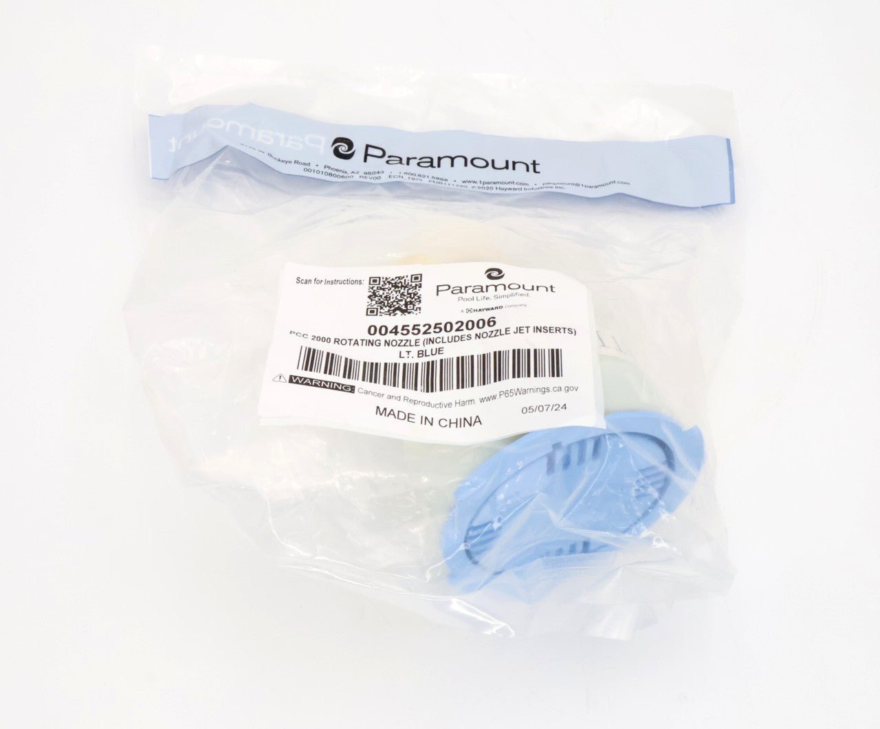 Paramount PCC2000 Light Blue Rotating Nozzle 004 - 552 - 5020 - 06 - Pop - Up Heads - img - 5