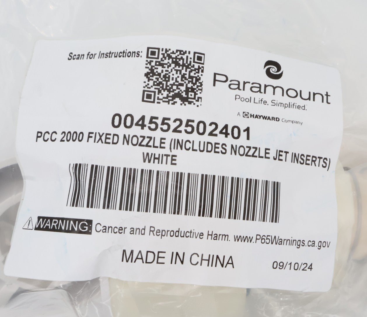 Paramount PCC2000 White Fixed Nozzle 004 - 552 - 5024 - 01 - Pop - Up Heads - img - 6