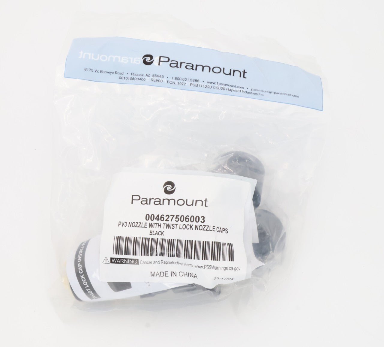 Paramount PV3 Black Nozzle with Twist Lock Cap 004 - 627 - 5060 - 03 - Pop - Up Heads - img - 3