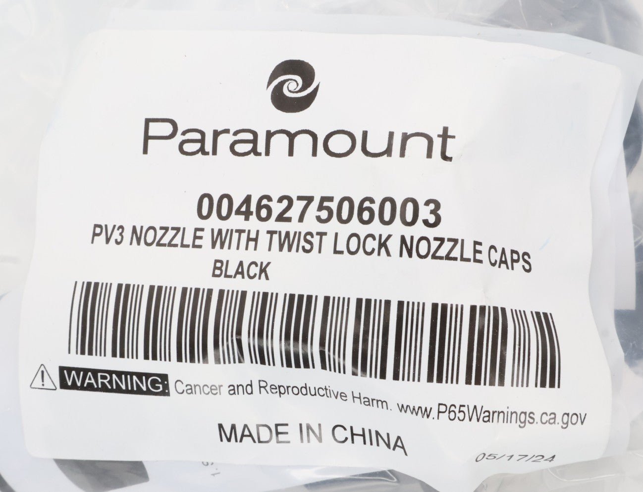 Paramount PV3 Black Nozzle with Twist Lock Cap 004 - 627 - 5060 - 03 - Pop - Up Heads - img - 4