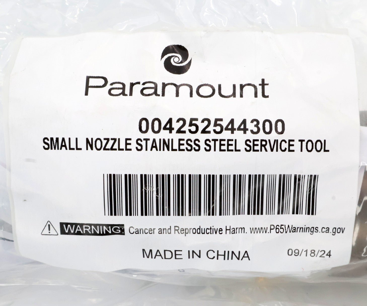 Paramount Stainless Steel Tool for Small Nozzle 004 - 252 - 5443 - 00 - Pop - Up Tools - img - 4