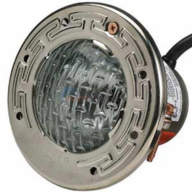 Pentair 100' AquaLight® Halogen Quartz Light with Stainless Steel Face Ring 120V 250W 77360300 - Pool Lights - img-1