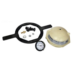 Pentair 6" V - Thread Closure Kit, Tan | 154697 - Pool Filter Parts - img - 1