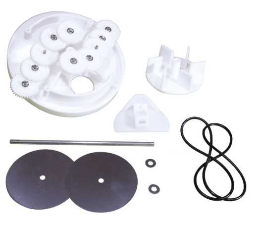 Pentair A&A 1.5'' 6 Port Low Profile T-Valve Kit 230148 - In Floor Cleaning System Valve Parts - img-1