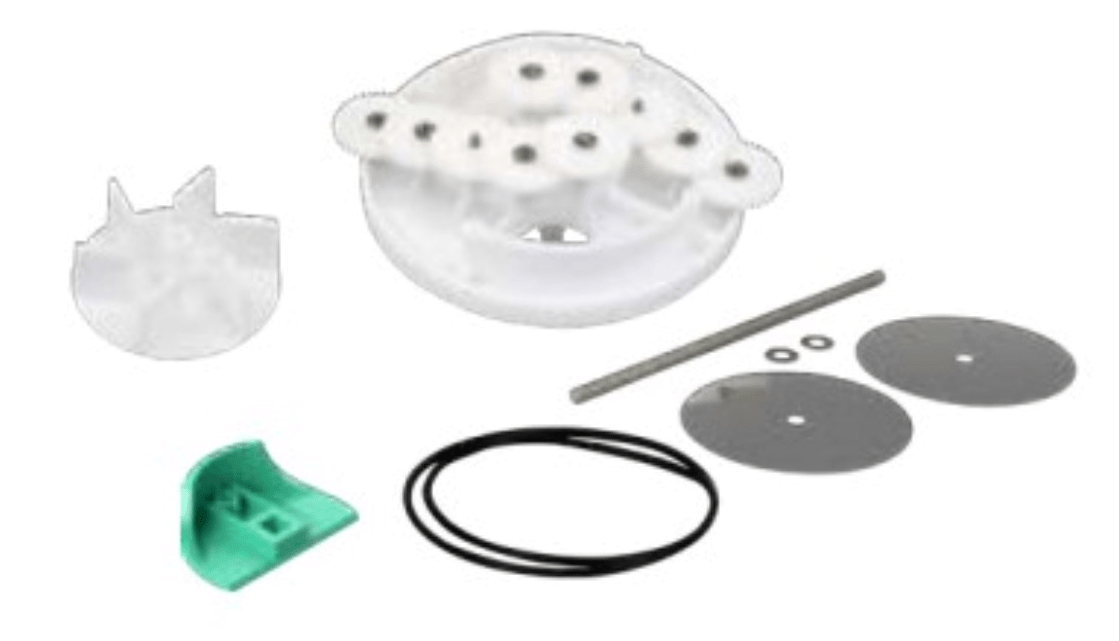 Pentair A&A 2" 3 Port Low Profile T-Valve Kit 230146 - In Floor Cleaning System Valve Parts - img-1