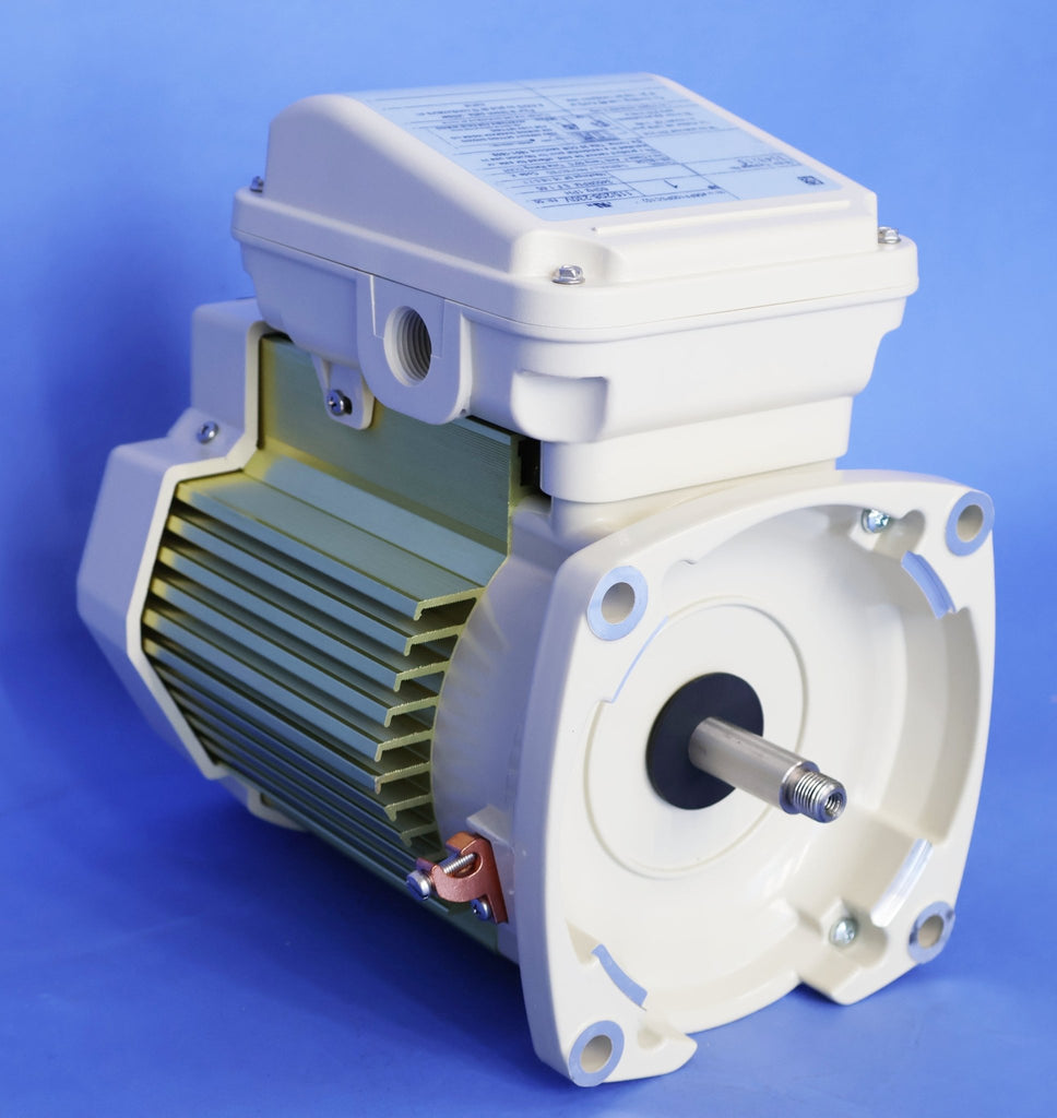 Pentair Almond TEFC Square Flange Pump Motor 1HP 115/208-230V