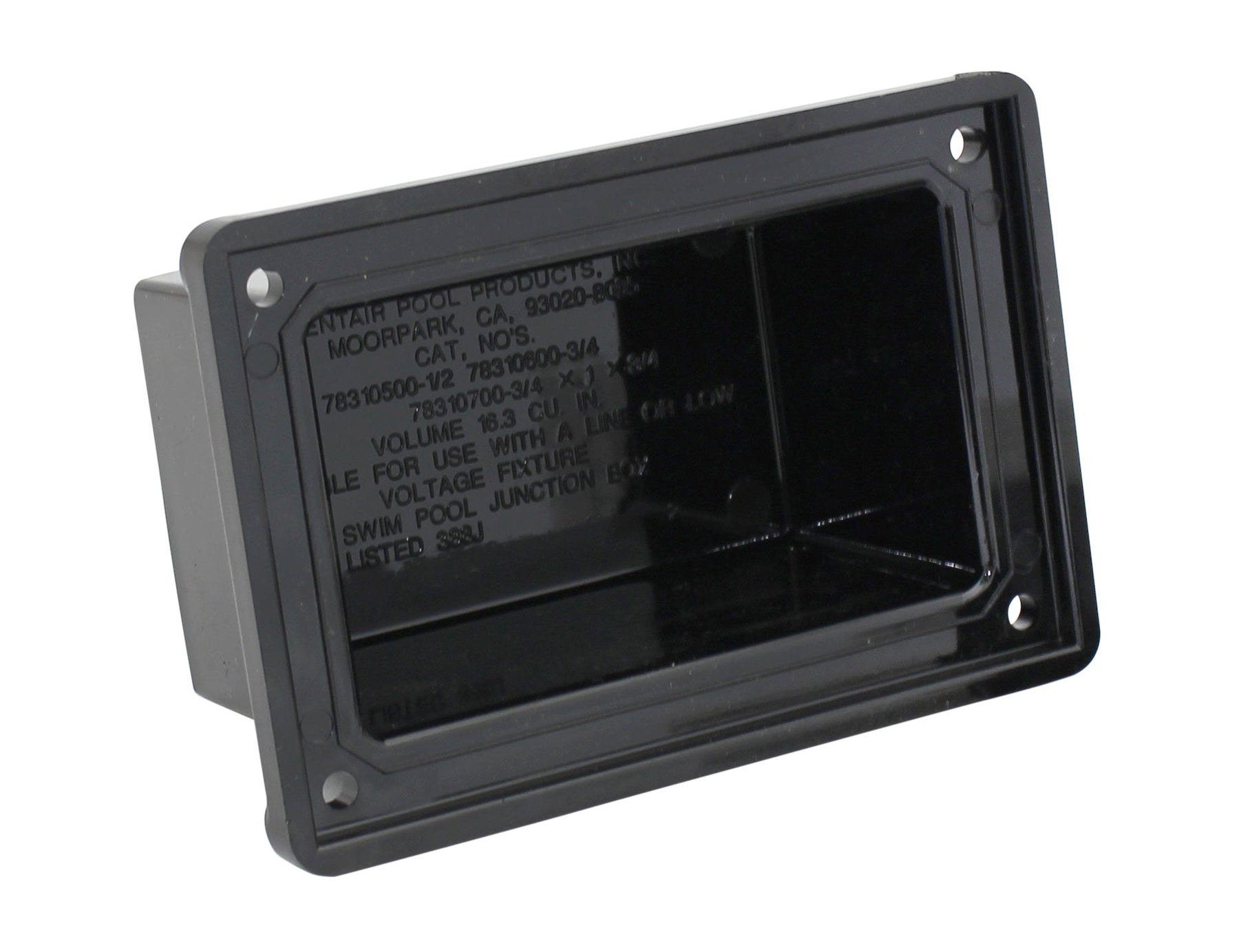 Pentair Black Replacement Cover for Pool and Spa Light and Junction Box79303100Z - Pool Lights - img-1