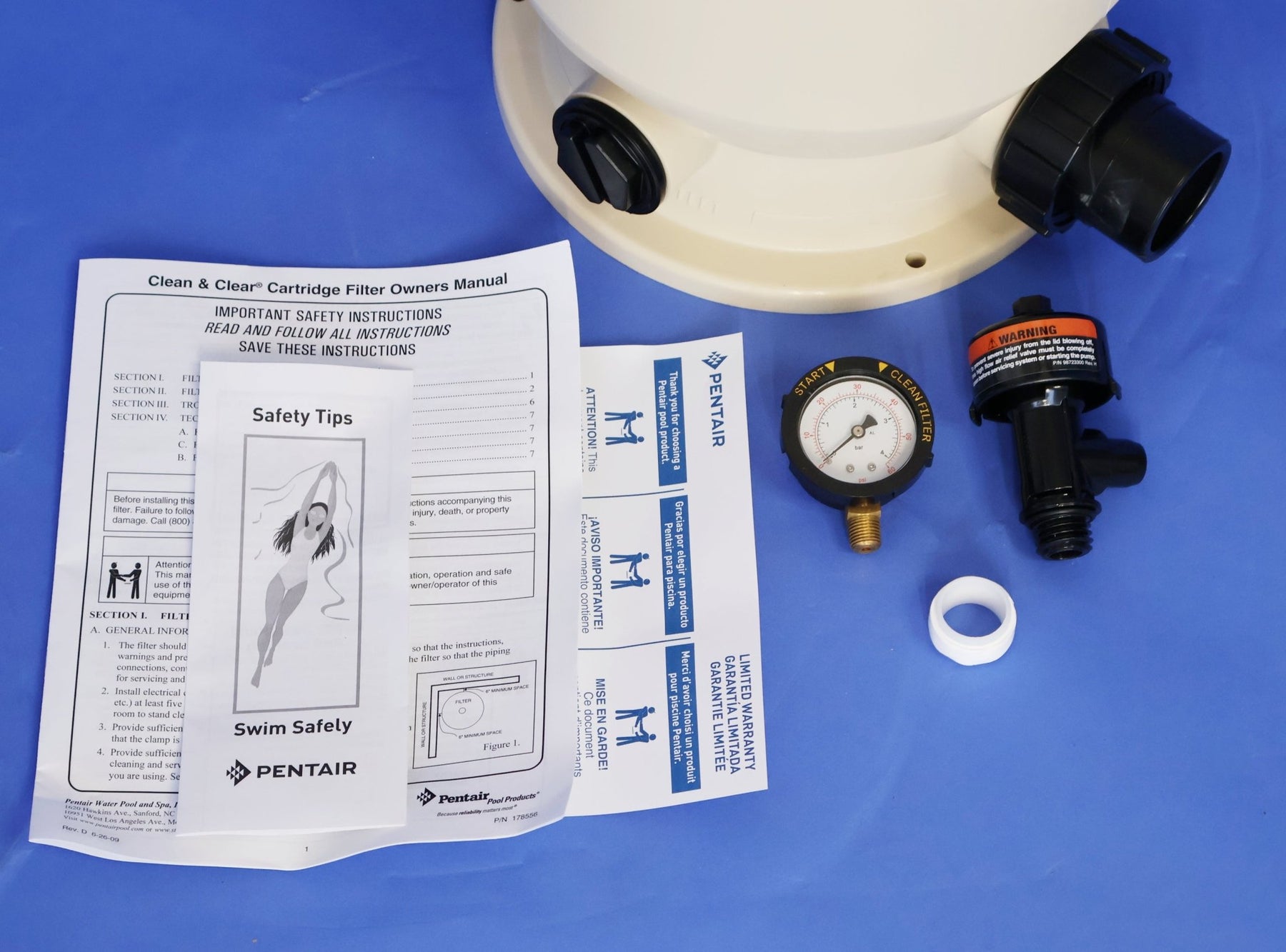 Pentair Clean & Clear Cartridge Pool Filter, 150 Sf., 150 Gal/Min. EC - 160317 - Cartridge Filter - img - 6