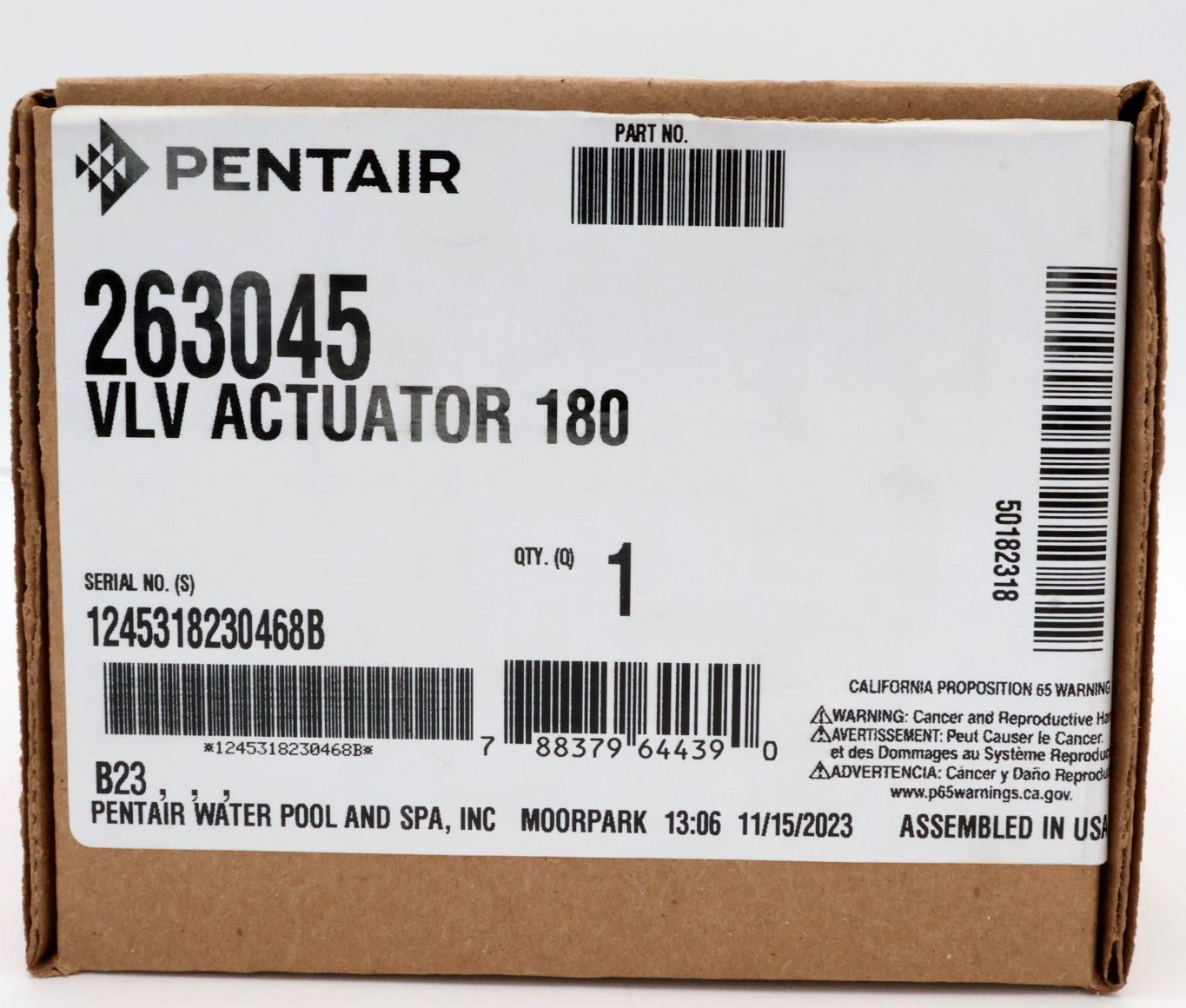 Pentair CVA24 Valve Actuator for 3-Port Valve 263045 - Pool Automation - img-9