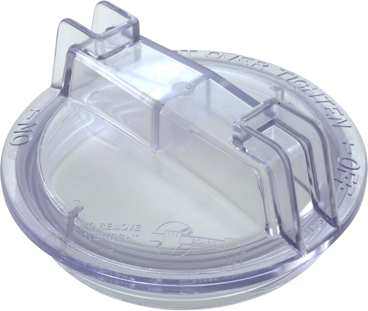 Pentair Dyna-Glas / Max-E-Glas II Strainer Cover 6" C3-185PZ - Pump Parts - img-1