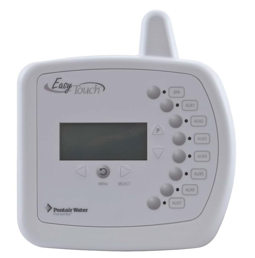 Pentair EasyTouch Wireless Controller for 8 Circuit System, White | 520547 - Pool Automation - img - 1
