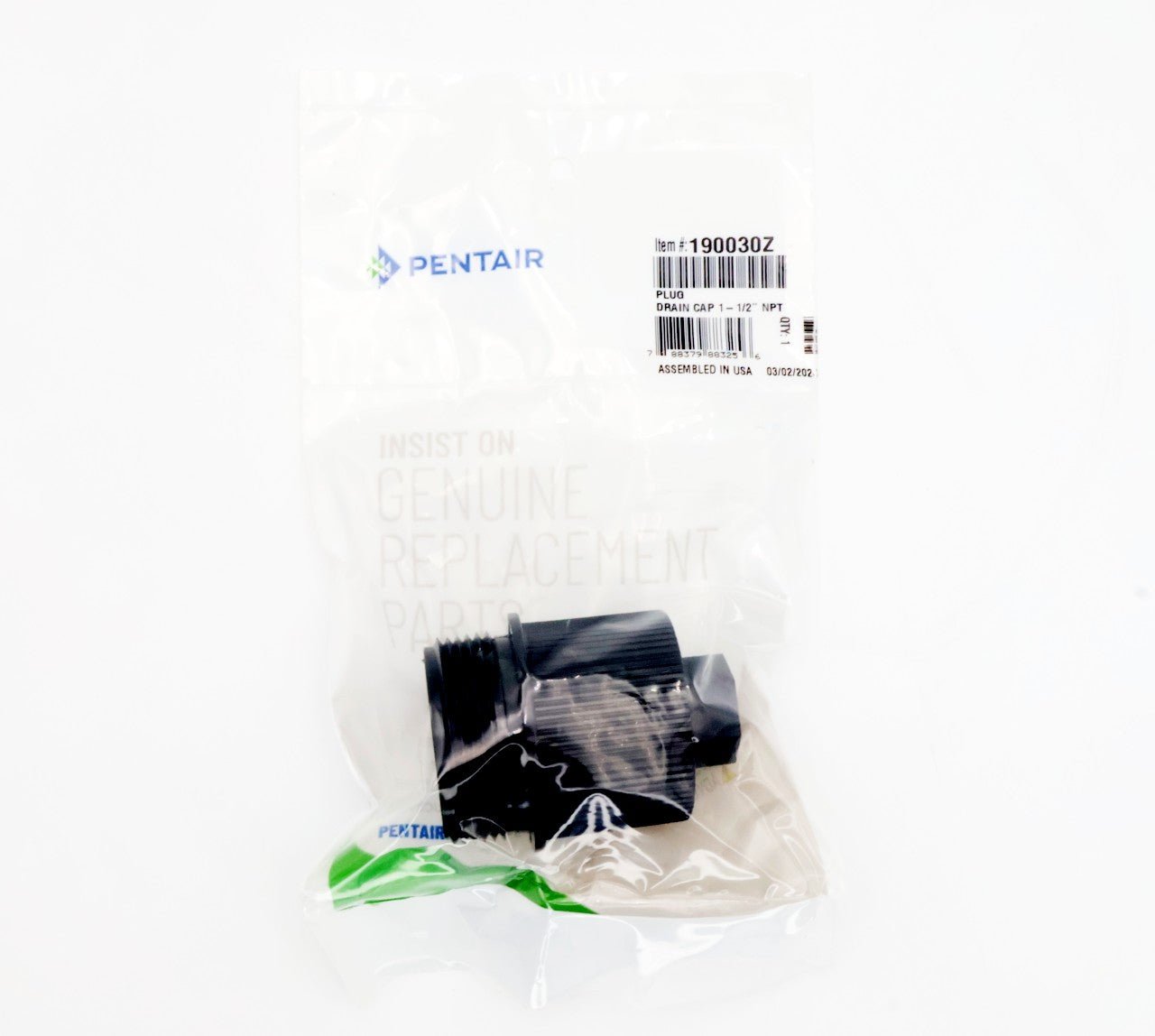 Pentair Filter Drain Plug 190030Z - Pool Filter Parts - img-4