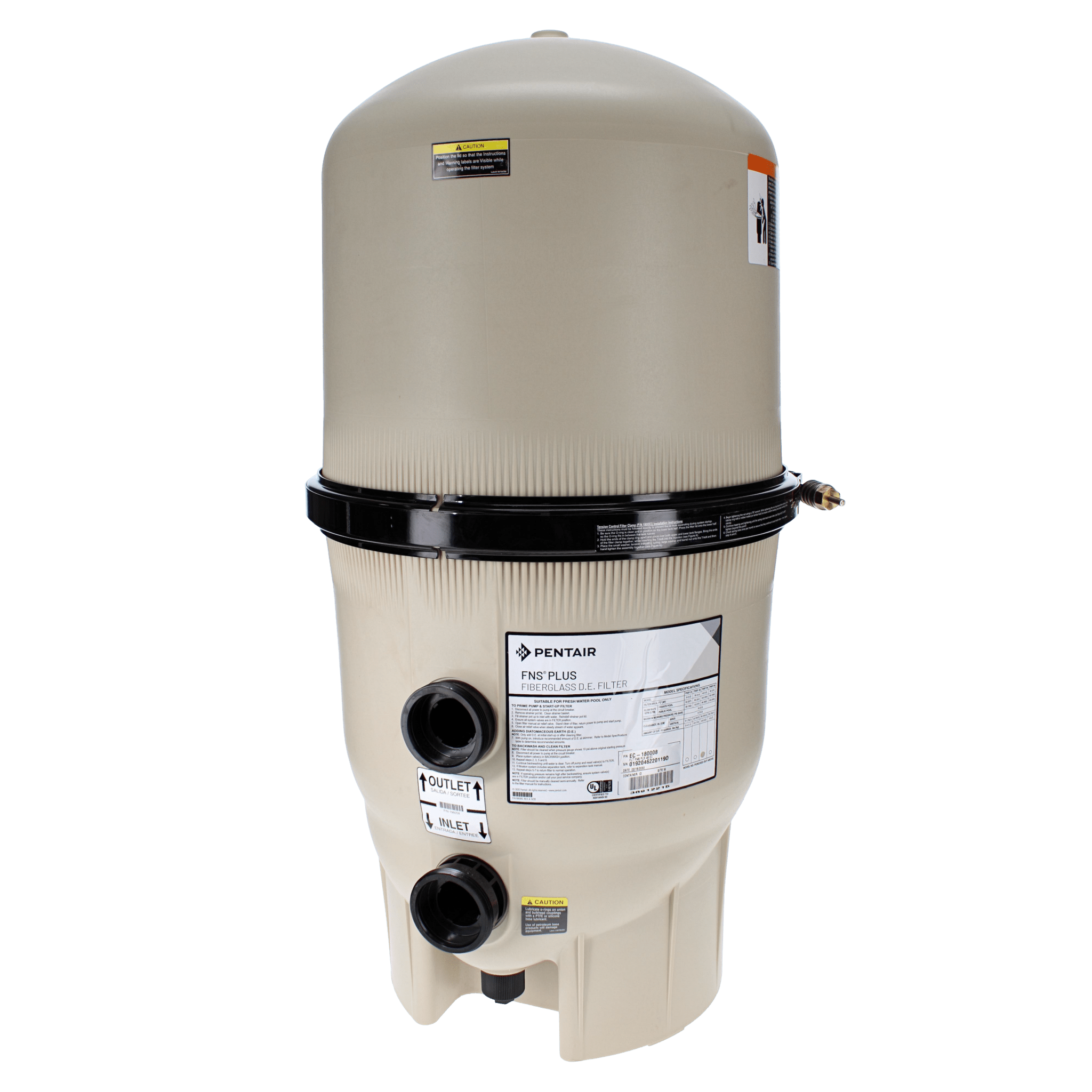 Pentair FNS Plus 48 sq ft DE Filter | EC - 180008 - DE Filter - img - 1