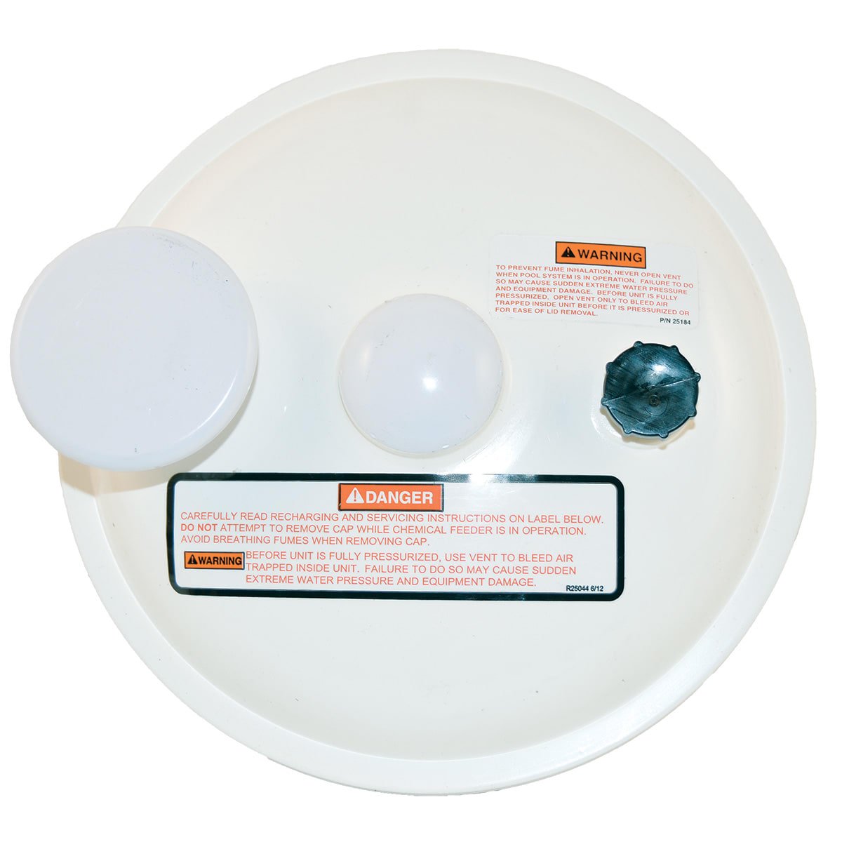 Pentair HC Series Lid Assembly | R172385D - Chemical Feeder Parts - img - 1