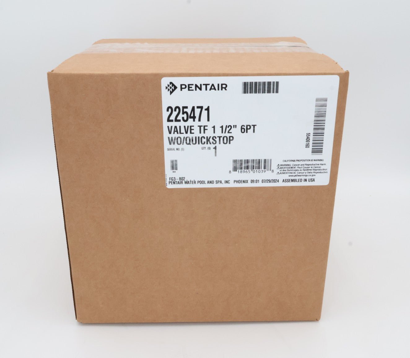 Pentair In - Floor (A&A) 1 1/2" 6PT Top Feed Valve WO/Quickstop 225471 522773 - Pop - Up Heads - img - 4