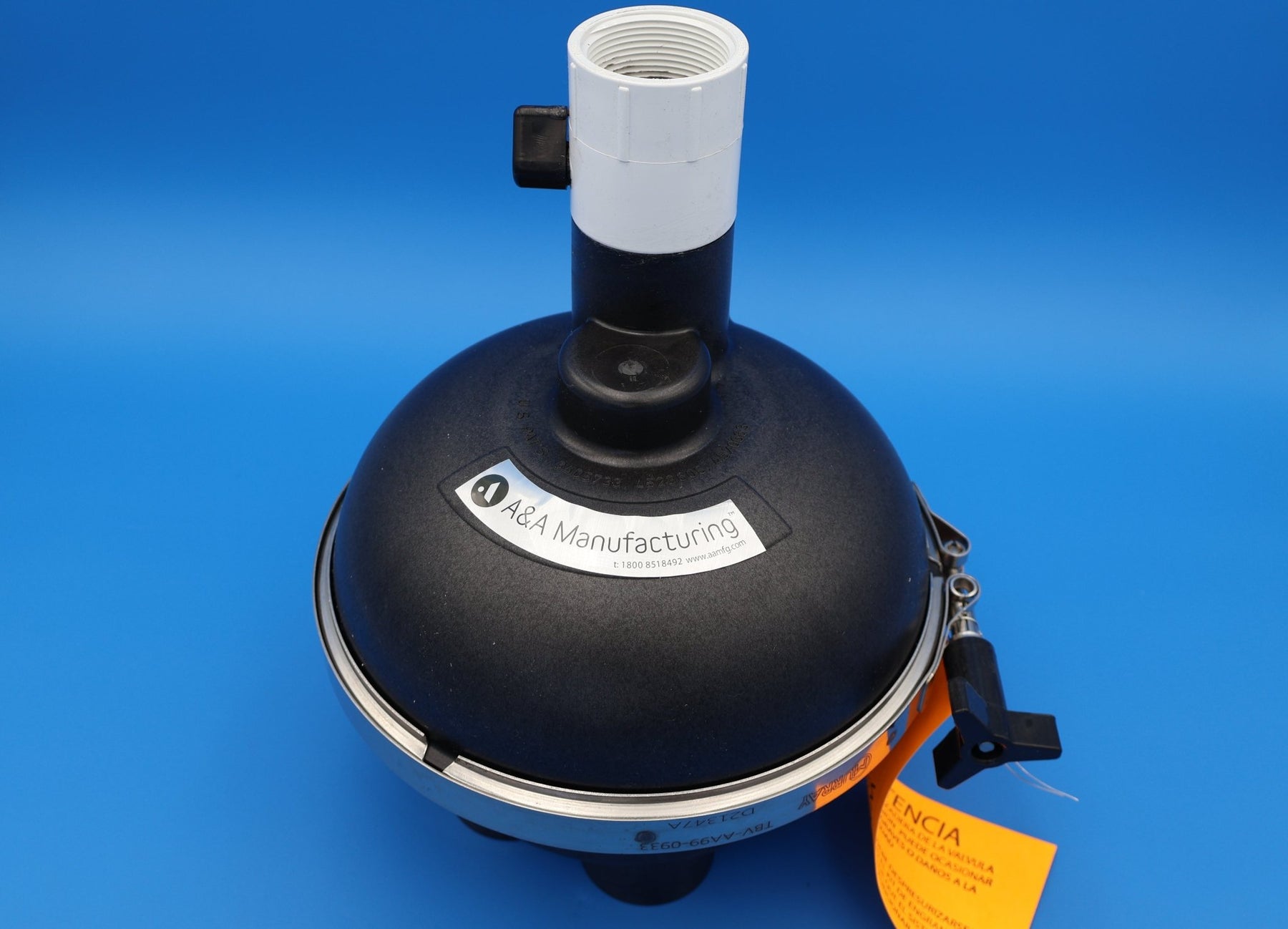 Pentair In-Floor (A&A) Top Feed Complete 1.5" 5 Port Actuator T-Valve with QuikStop 225570 540365 - In Floor Cleaning System Valves - img-3