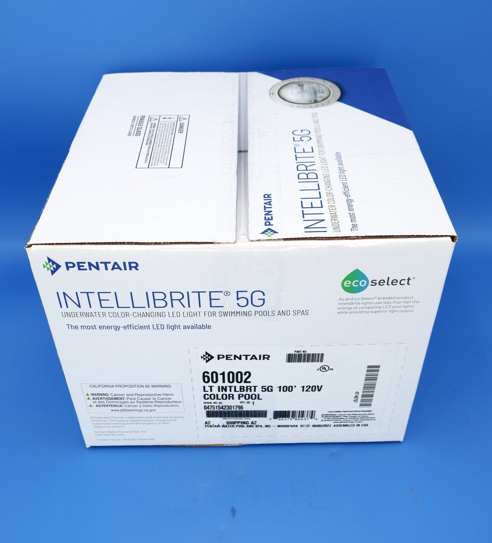 Pentair IntelliBrite 5G Color LED Pool Light 120V 26W 100' Cord 601002 - Pool Lights - img - 5