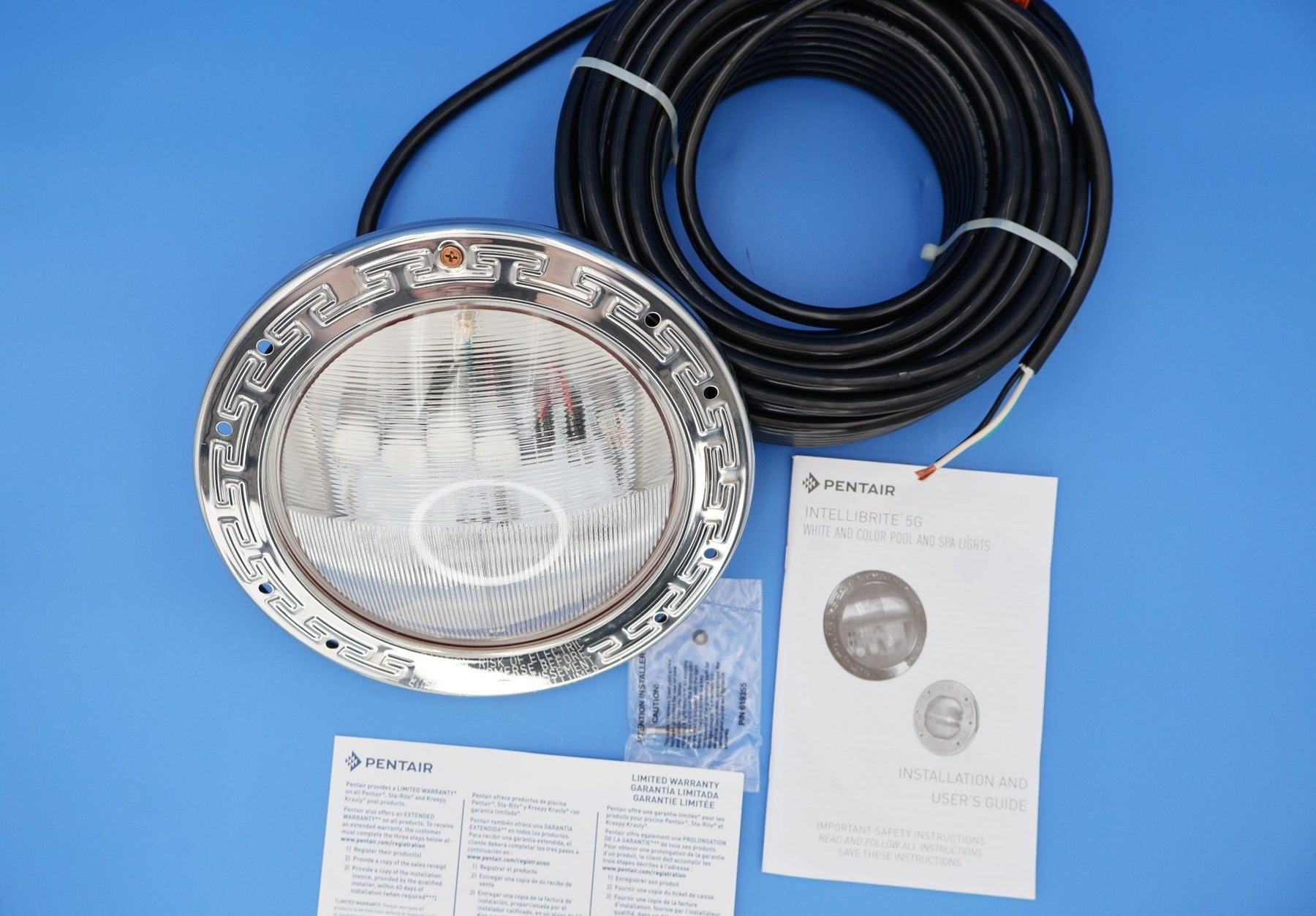 Pentair IntelliBrite 5G Color LED Pool Light 120V 26W 100' Cord 601002 - Pool Lights - img - 4