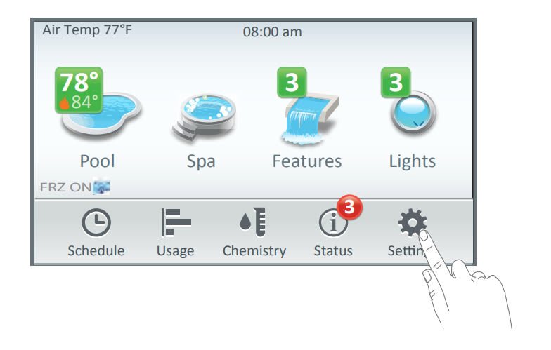 Pentair Intellicenter Control Panel | 522035 - Pool Automation - img - 1