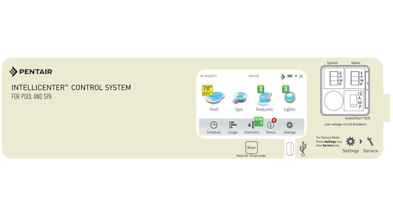 Pentair IntelliCenter i10D Dual Equipment Personality Kit | 521915 - Pool Automation - img - 1