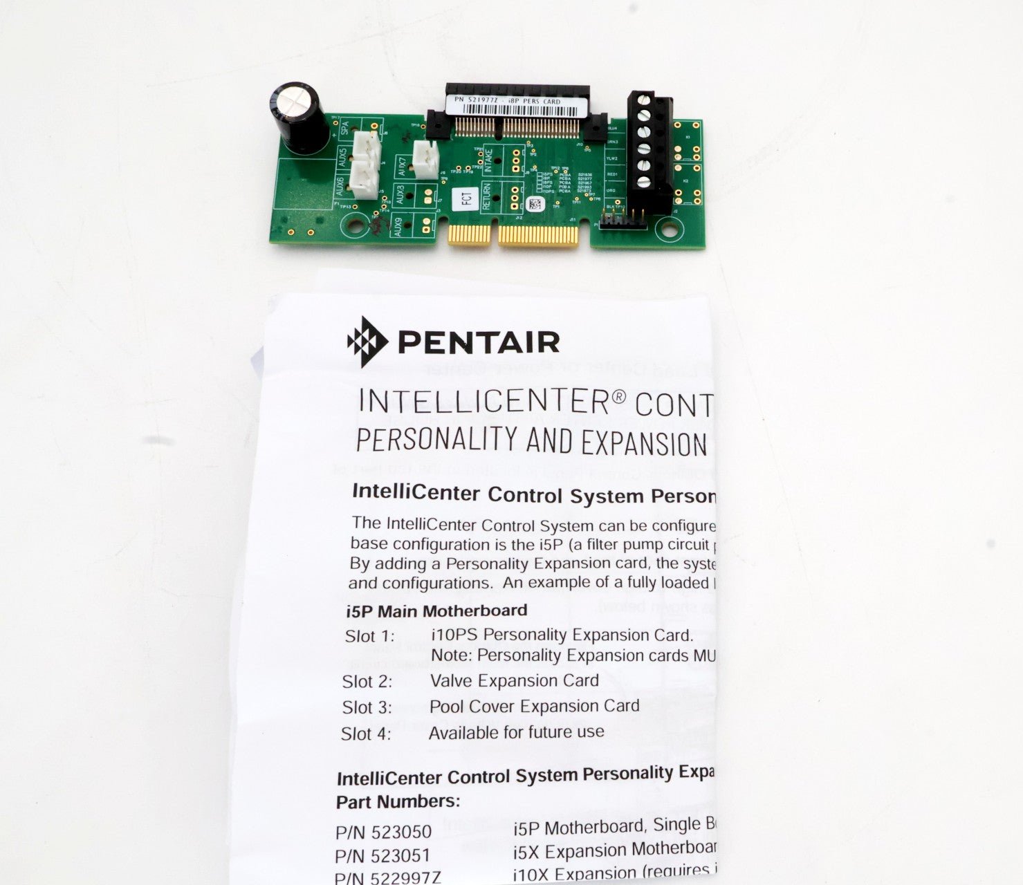 Pentair IntelliCenter i8P Personality Card Circuit Board 521977Z - Pool Automation - img - 2