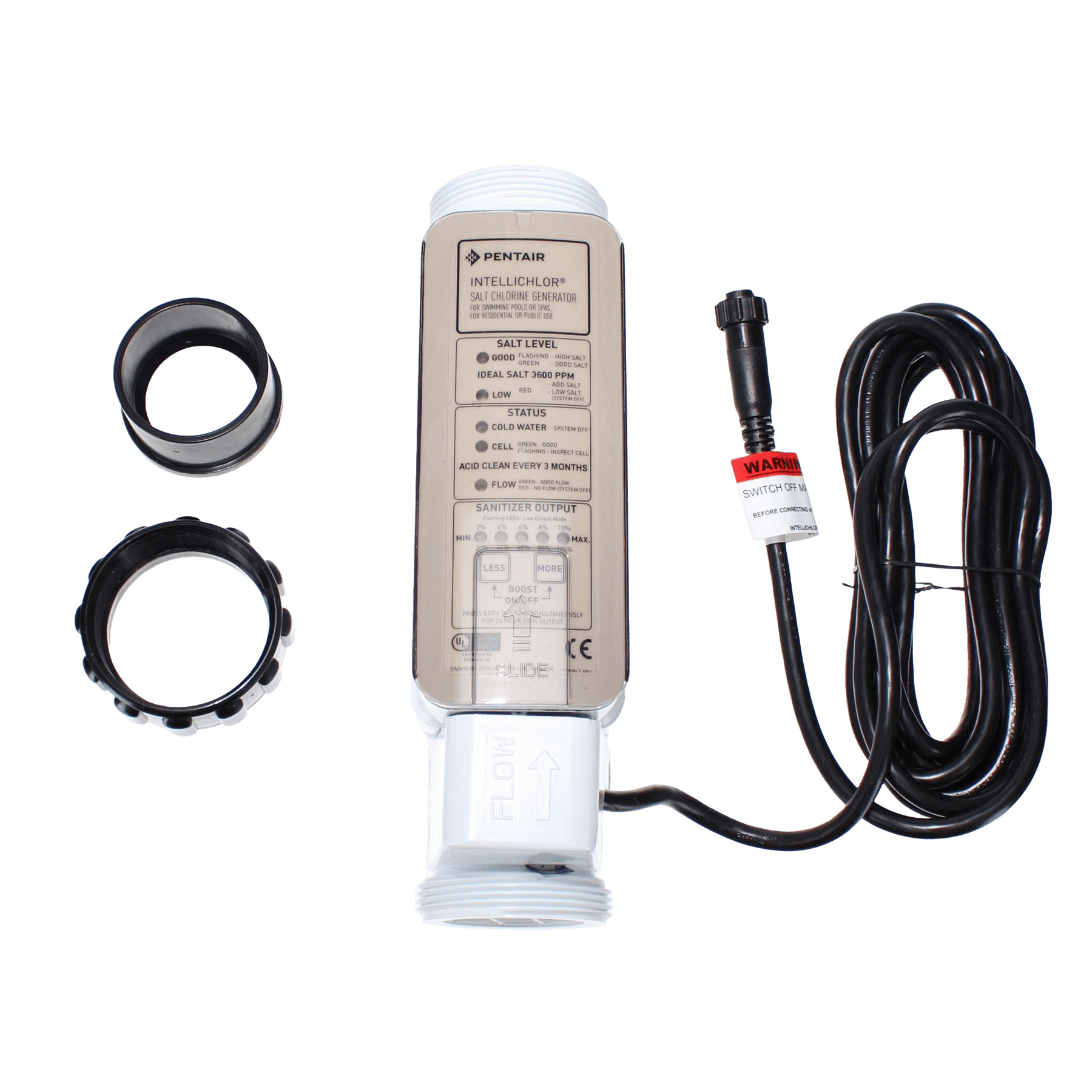 Pentair IntelliChlor IC40 Cell Salt Chlorine Generator | EC520555 - Pentair - img - 1