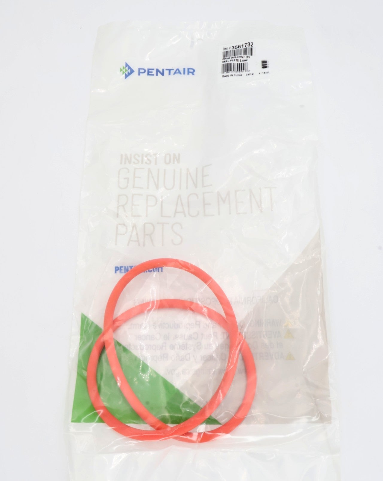 Pentair IntelliFlo3 Seal Plate O - Ring 356173Z - Pool Pump Parts - img - 3