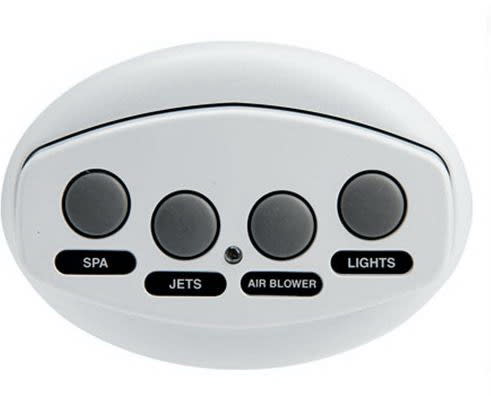 Pentair iS4 Spa - Side Remote Control 4 Button, 150' Cord, Gray | 521887 - Pool Automation - img - 1