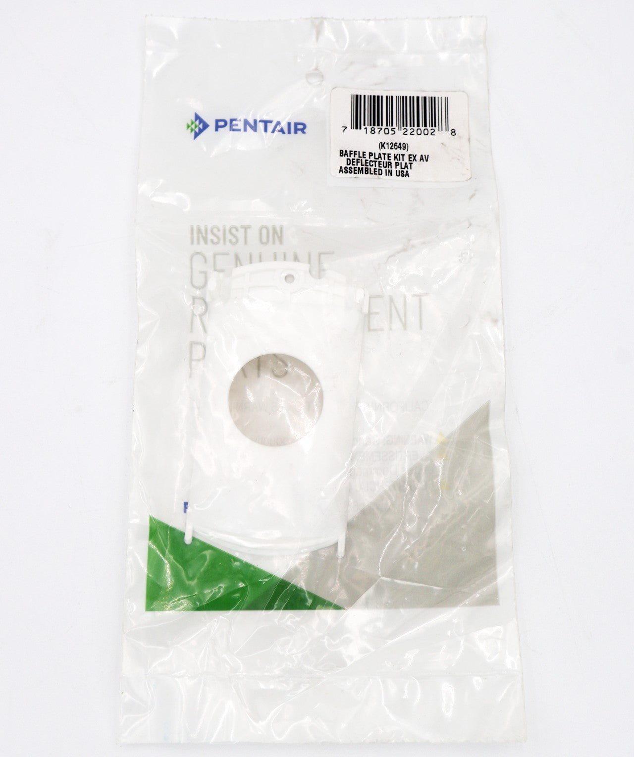 Pentair Kreepy Krauly E-Z Vac Baffle Plate Kit K12649 - Cleaner Parts - img-4