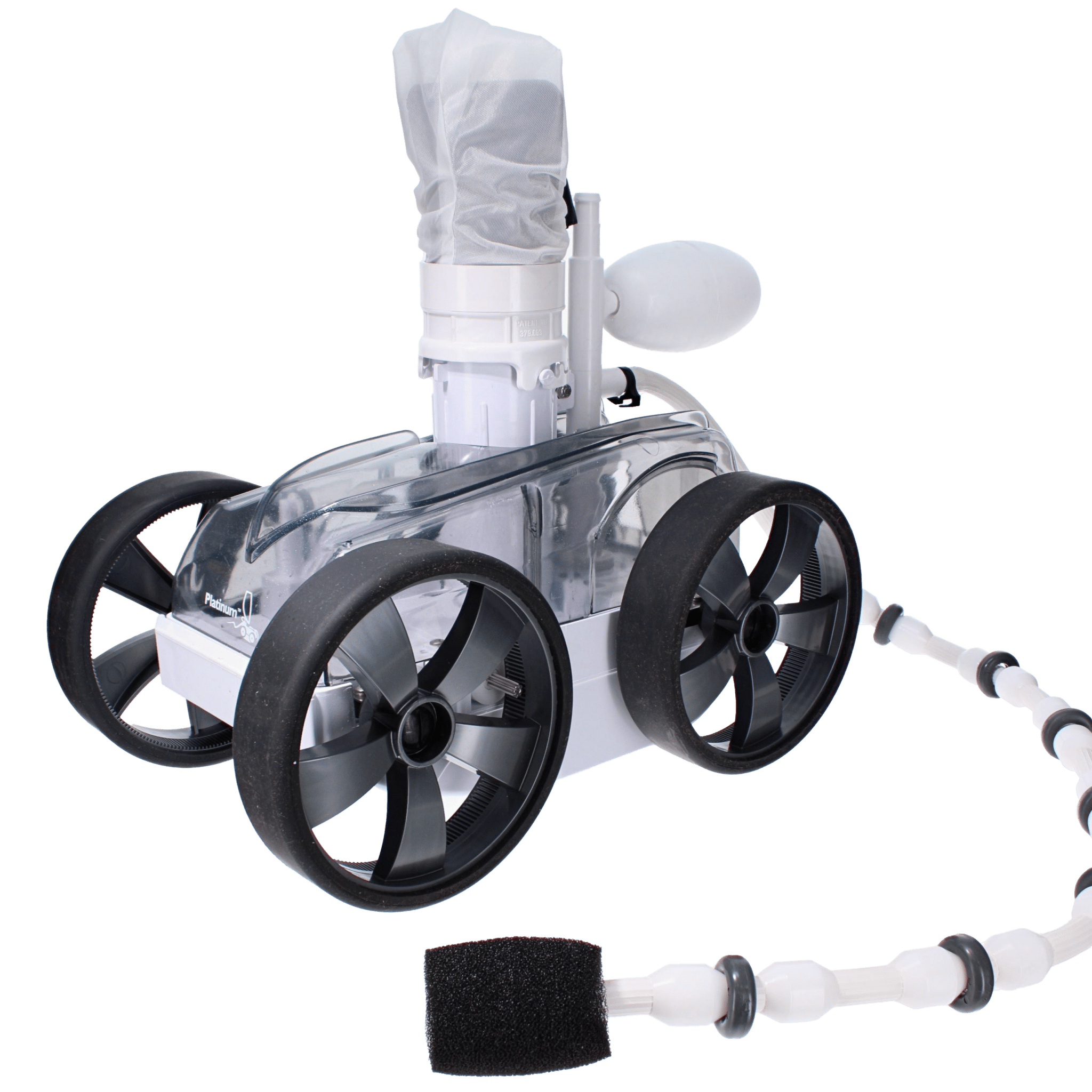 Pentair Kreepy Krauly Platinum Pressure - Side In - Ground Pool Cleaner, Gray Top | LL505PM - Cleaner - img - 1