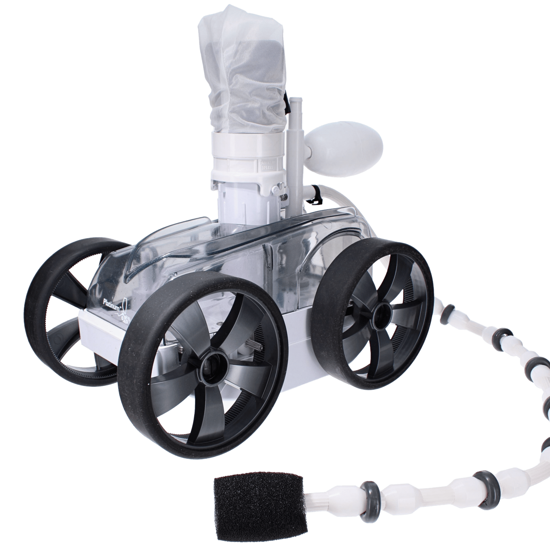 Pentair Kreepy Krauly Platinum Pressure - Side In - Ground Pool Cleaner, Gray Top | LL505PM - Cleaner - img - 1