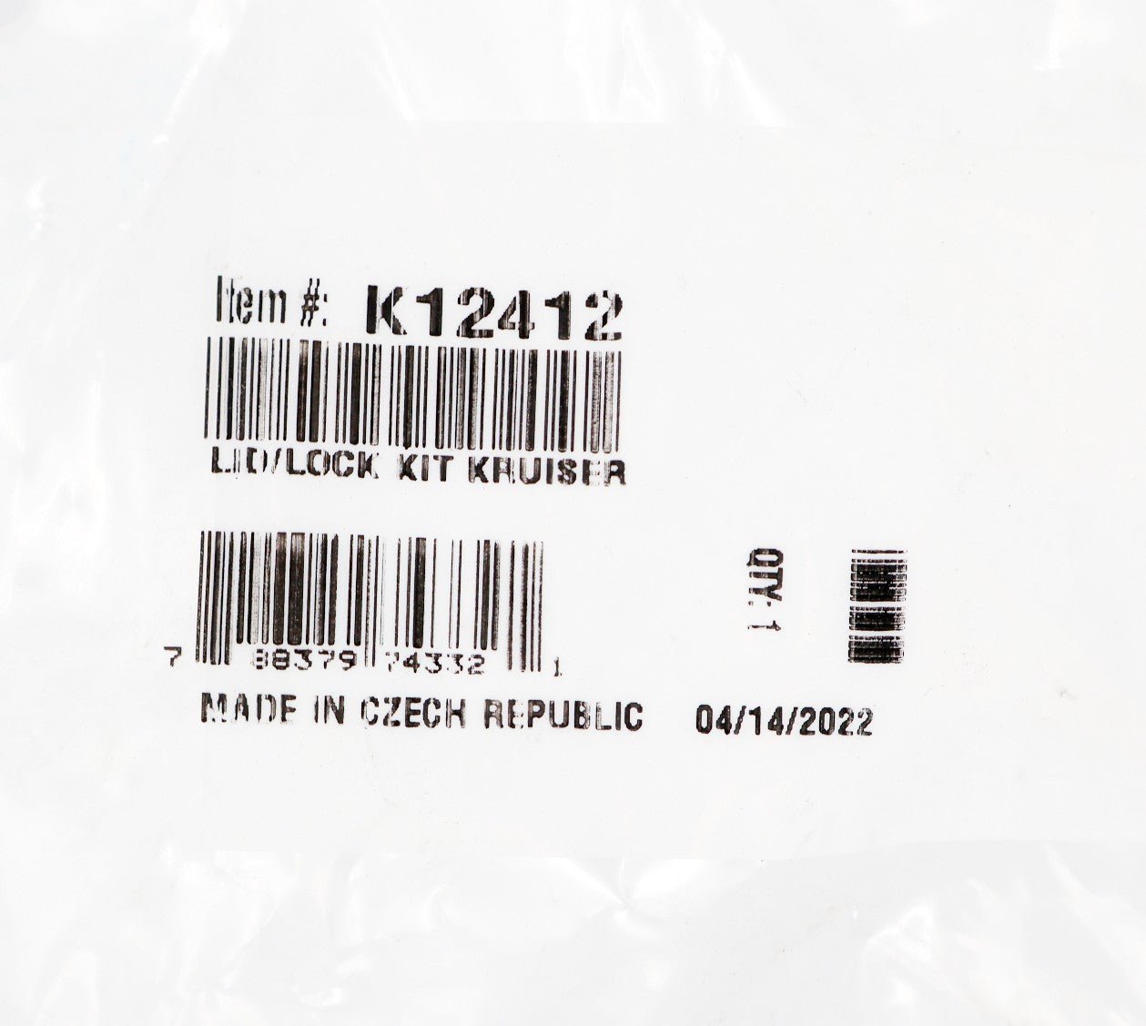 Pentair Kreepy Kruiser Lid & Lock Kit K12412 - Cleaner Parts - img-6