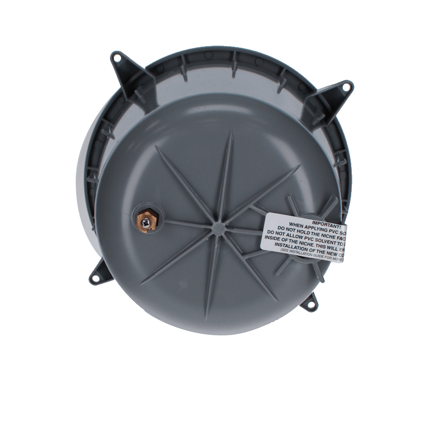 Pentair Large PVC Niche, Concrete | 79206700 - Pool Lights - img - 1