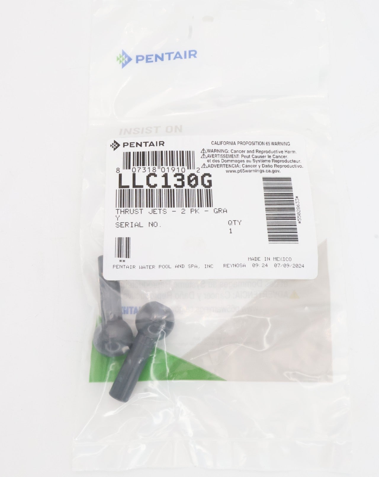 Pentair Legend Platinum Gray Thrust Jet 2 - Pack LLC130G - Cleaner Parts - img - 3